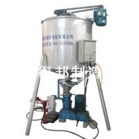 Automatic filling of weighing anchor type mixer